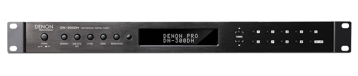 DENON DN-300DH TUNER AM/FM/DAB, auto search, 40 memory presets ...