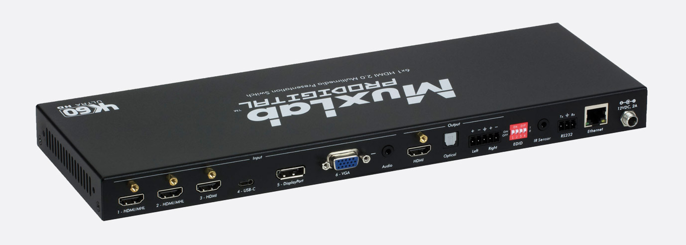 大規模セール ＭｕｘＬａｂ MUX-SH500446 HDMI2.0クワッドビュープロセッサー 取り寄せ商品 