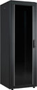 LANDE ES4626636/B-L RACK CABINET 36U, 600 wide, 600 deep, IP30 style, black, assembled
