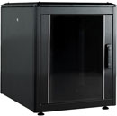 LANDE ES4626812/B-L RACK CABINET 12U, 600 wide, 800 deep, IP30 style, black, assembled