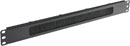 CANFORD RACK CABLE ACCESS PANEL Brush strip, 1U, black