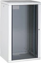 LANDE PROLINE PR16U6045-LG WALL RACK CABINET 16U, 450d, with glass door, grey