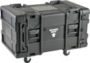 SKB 3SKB-R908U30 ROTO SHOCK RACK CASE 8U, 30-inch depth, 4x castors, black