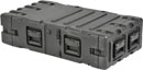 SKB 3RR-3U30-25B REMOVABLE SHOCK RACK CASE 3U, 30-inch depth, removable shockmount, wheels, black