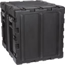 SKB 3RS-11U20-22B STATIC SHOCK RACK CASE 11U, 20-inch depth, fixed shockmount, black