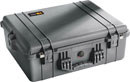 PELI 1600 PROTECTOR CASE Internal dimensions 546x420x202mm, empty, black