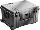 PELI 1620 PROTECTOR CASE Internal dimensions 543x414x319mm, with padded dividers, wheeled, black