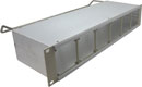 CANFORD RACKCASE Rackmount modular case, f+r modules, 150mm deep, grey