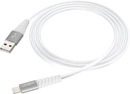 JOBY CHARGE AND SYNC CABLE Lightning, Apple MFi certified, braided nylon, 2.4A, 1.2m, white