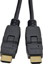 HDMI CABLE High speed with Ethernet, swivel and rotate plugs, 1 metre