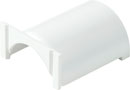 D-LINE FA3015W 1/2-ROUND CLIP-OVER FLAT ADAPTOR, For 30 x 15mm trunking, white