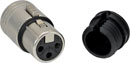 CANFORD LOW PROFILE XLR 3-Pin female cable