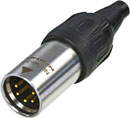 NEUTRIK NC5MX-TOP XLR Male cable connector, gold-plated contacts, true outdoor protection