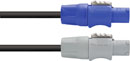 CANFORD AC MAINS CORDSET Powercon NAC3FCA - Powercon NAC3FCB, 2.5mm cable, TRS, 30m, black