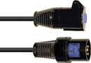 CANFORD HEAVY DUTY 16A AC MAINS POWER LEADS - Using Walther Industrial connectors