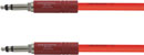 CANFORD B-GAUGE PATCHCORD Neutrik NP3TB plugs, 1200mm, Red