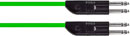 SWITCHCRAFT BANTAM STEREO PATCHCORD 600mm Green
