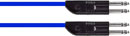 SWITCHCRAFT BANTAM STEREO PATCHCORD 600mm Blue