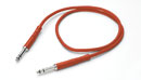 REAN BANTAM PATCHCORD Moulded, heli screen, economy, 300mm Red