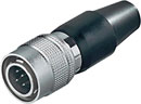 HIROSE HR10A-7P-4P(73) CONNECTOR 4 pin male cable