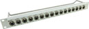 CANFORD XLR TERMINATION PANEL 1U 1x16 Neutrik XLRF, grey