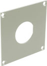 CANFORD UNIVERSELLE MODULARE ANSCHLUSSPLATTE 1x Fischer Triax 1051 DS/DSR Stecker, grau