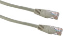 CAT5E UNSCREENED PATCHCORD RJ45-RJ45-1m, Grey