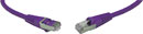 CAT6A SCREENED PATCHCORD RJ45-RJ45-1m, violet