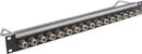 CANFORD CONNECT N TYPE TERMINATION PANEL 1U 1x8, black