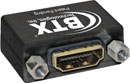 BTX HDMI COUPLERS - D-SUB 9 CUTOUT MOUNTING - Female, panel - Back to back