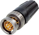NEUTRIK BNC CONNECTORS - Male, cable - Crimp - 12G UHD - Rear Twist