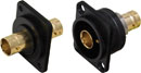 CANFORD BNC CONNECTORS - Female, panel - Back to back and solder - SD, HD, 3G, 12G - Universal (D) Series