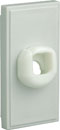 RPP EASYCLIP MODULE PE573 Cable outlet, half module, white