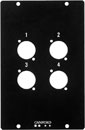 CANFORD STAGE/WALLBOX Top plate, 4 holes for type A