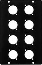 CANFORD STAGE/WALLBOX Top plate, 8 holes for type A, no numbering