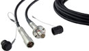 CANFORD SMPTE311M HYBRID FIBRE CAMERA CABLE ASSEMBLIES With Lemo panel type connectors and Canford 9.2mm flexible cable