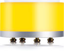 YELLOWTEC YT9203 LITT 50/22 YELLOW LED COLOUR SEGMENT 51mm diameter, 22mm height, silver/yellow