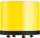 YELLOWTEC YT9903 LITT 50/35 YELLOW LED COLOUR SEGMENT 51mm diameter, 35mm height, black/yellow