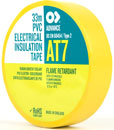 INSULATING TAPE Yellow, 19mm (reel of 33m)