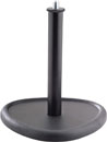 K&M 23230 TABLE STAND Triangular steel base, anti-vibration insert, 175mm height, black