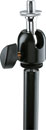 K&M 19695 UNIVERSAL JOINT Integrated 3/8 and 1/4 inch thread adapter, 3/8 inch male thread, black