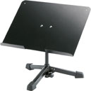 K&M 12140 LAPTOP STAND Desktop, freestanding, tripod base, 350x273mm table, 240mm height, black