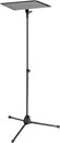 K&M 12155 LAPTOP STAND Floor, freestanding, tripod base, 400x290mm table, 780-1290mm height, black
