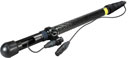 AMBIENT QXS 550-CCM BOOM POLE Carbon fibre, 5-section, 50-195cm, coiled cable, 3-pin XLR, mono