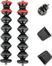 JOBY GORILLAPOD ARM KIT Flexible, 1/4-inch-20 mounts, 17.5cm, with GoPro/cold shoe mount, black/red