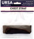 URSA STRAPS CHEST STRAP Microphone mount, 110cm, non-slip, brown/espresso