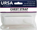 URSA STRAPS CHEST STRAP Microphone mount, 110cm, non-slip, white