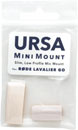 URSA MINIMOUNT MICROPHONE MOUNT For RODE Lav, white