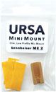 URSA MINIMOUNT MICROPHONE MOUNT For Sennheiser ME2, brown