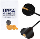 URSA CIRCULAR MINIMOUNT MICROPHONE MOUNT For DPA 6060, 15mm diameter, black